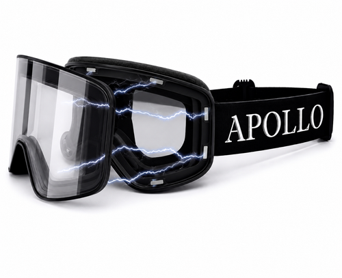 Clear Magnetic Ski Goggles V3