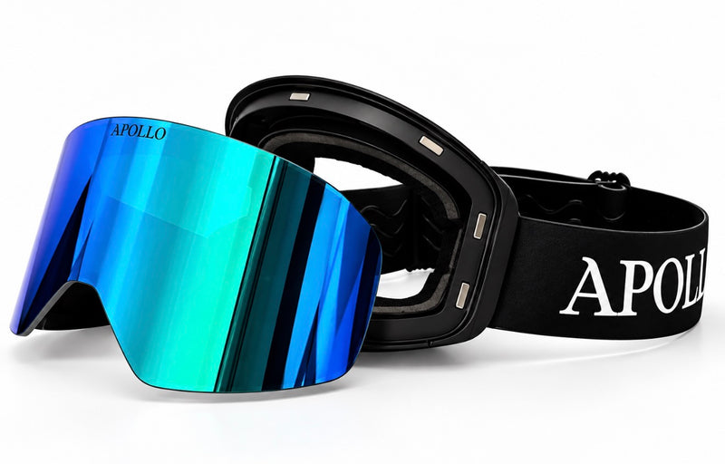 Blue Magnetic Ski Goggles V3