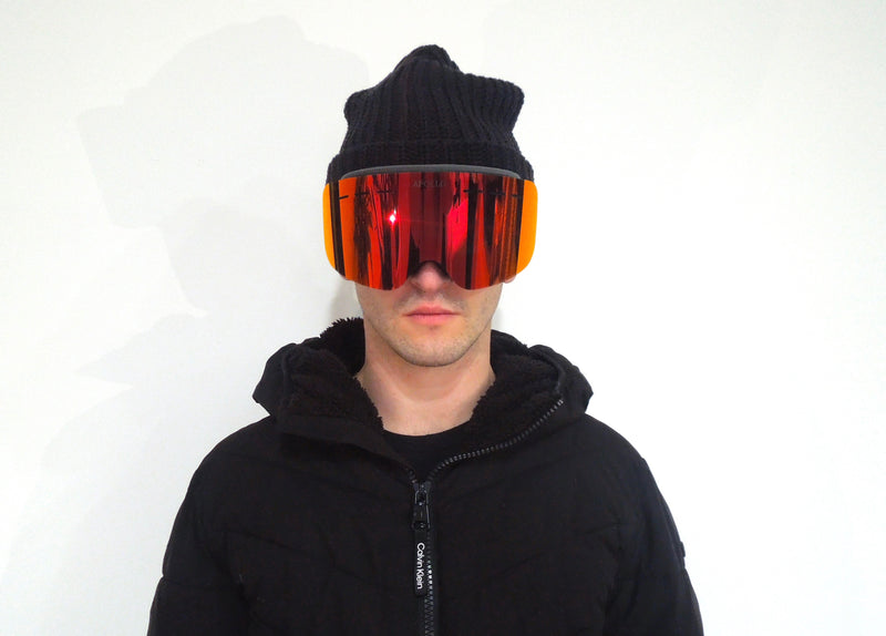 Orange Ski Goggles V2