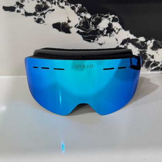 Blue Apollo Ski Goggles